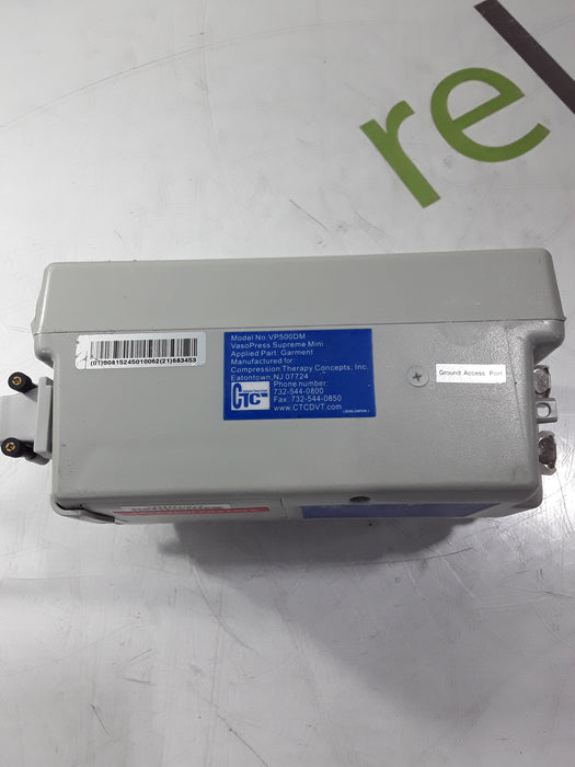 CTC CTC VasoPress Supreme Mini VP500DM Pump Surgical Equipment reLink Medical
