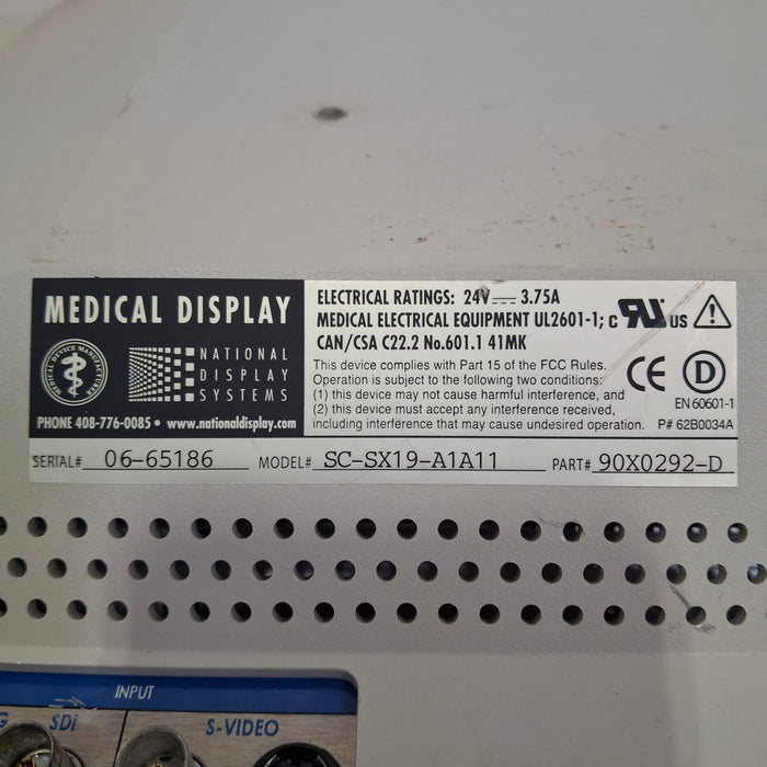 Karl Storz SC-SX19-A1A11 Monitor