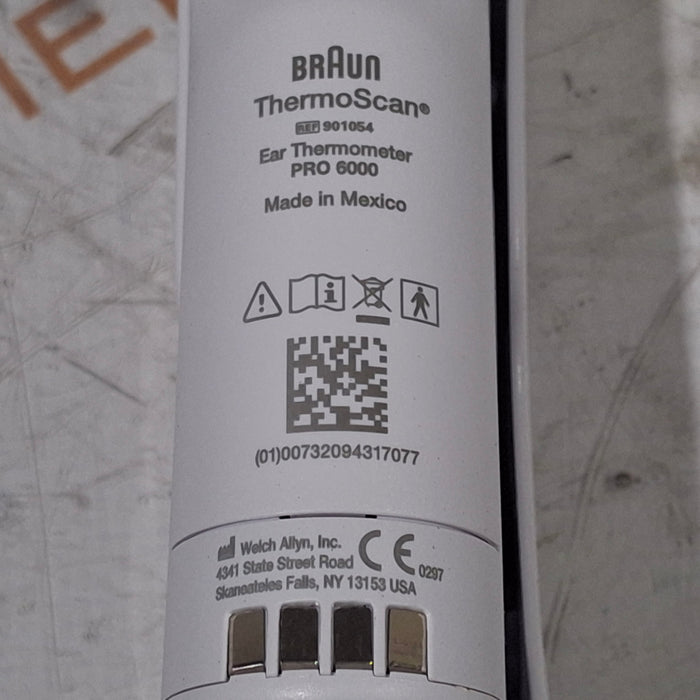 Welch Allyn Welch Allyn Braun ThermoScan PRO 6000 Ear Thermometer Diagnostic Exam Equipment reLink Medical