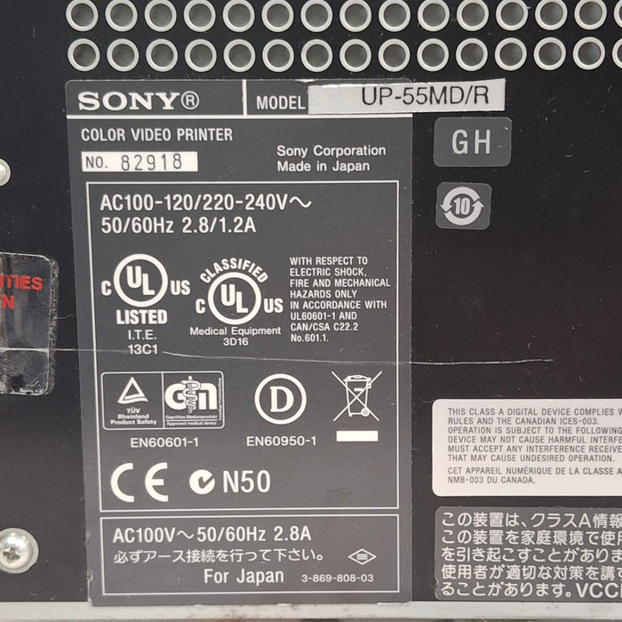 Sony UP-55MD Color Imager / Printer