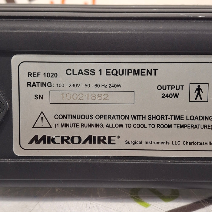 MicroAire MicroAire 1020 Liposuction Unit Surgical Equipment reLink Medical