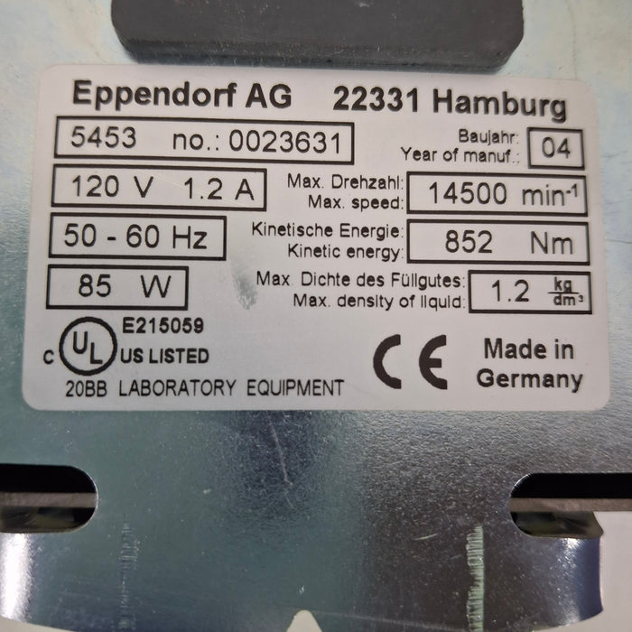 Eppendorf Eppendorf 5453 Mini Spin Plus Centrifuge Centrifuges reLink Medical