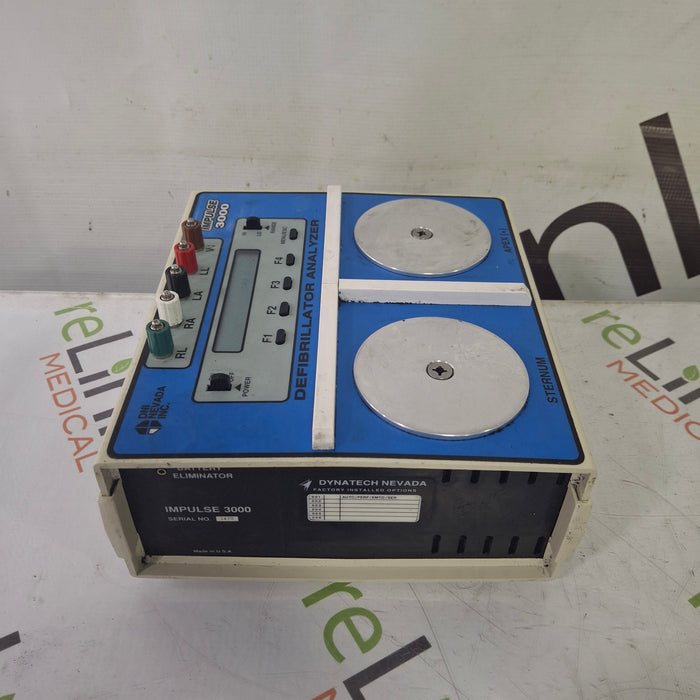 Dynatech DNI Nevada Dynatech DNI Nevada Impulse 3000 Defibrillator Analyzer Test Equipment reLink Medical