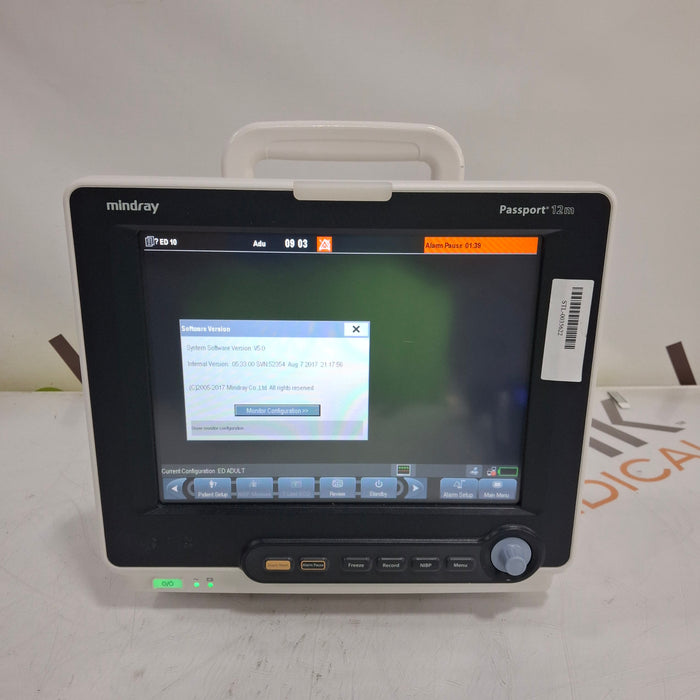 Mindray Passport 12M Patient Monitor