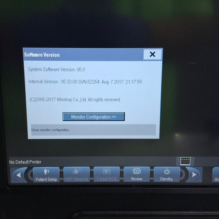 Mindray Passport 12M Patient Monitor