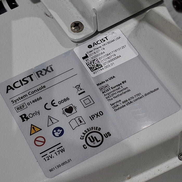 ACIST RXI Console Pressure Monitor