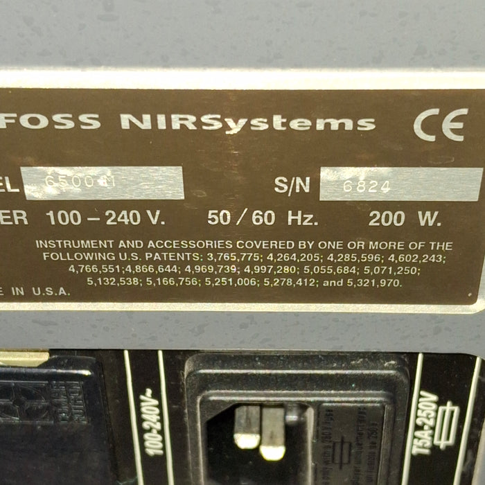 FOSS FOSS NIRSystems 6500M Analyzer Research Lab reLink Medical