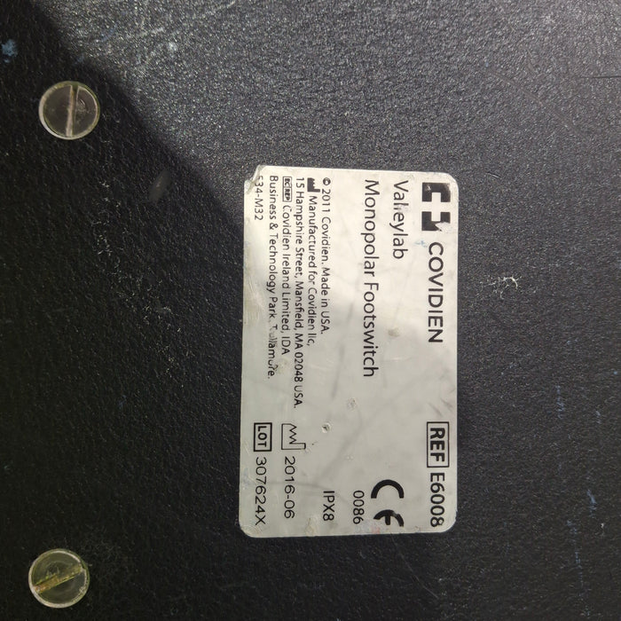 Valleylab Valleylab E6008 Monopolar Electrosurgical Footswitch Electrosurgical Units reLink Medical