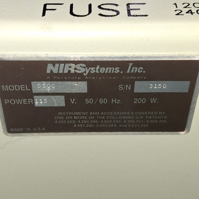 FOSS FOSS NIRSystems 6500 Analyzer Research Lab reLink Medical