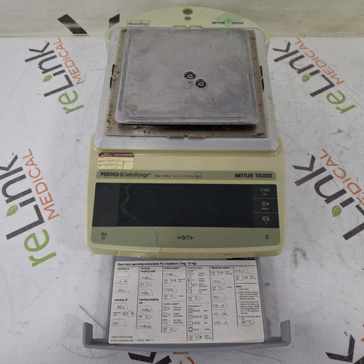 Mettler-Toledo, Inc. Mettler-Toledo, Inc. PG5002-S Delta Range Balance Scale Research Lab reLink Medical