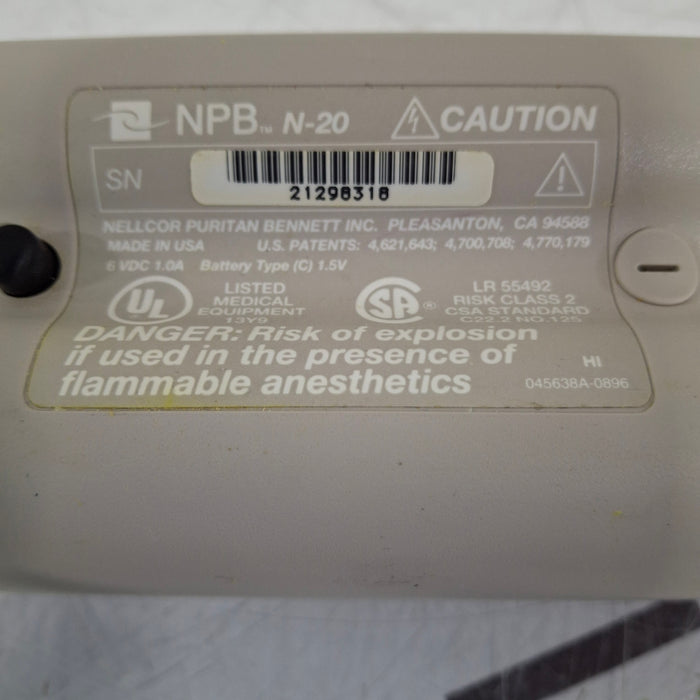 Nellcor Nellcor N-20 Pulse Oximeter Patient Monitors reLink Medical