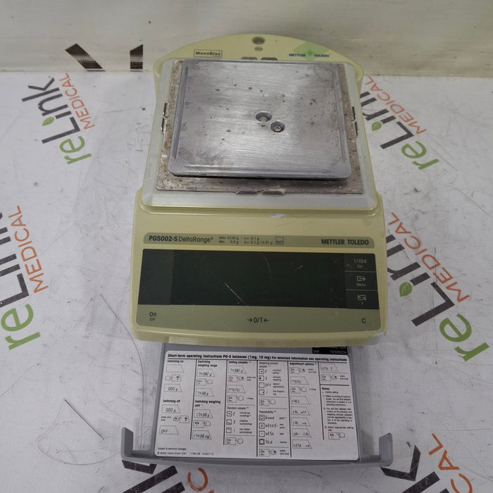 Mettler-Toledo, Inc. Mettler-Toledo, Inc. PG5002-S Delta Range Balance Scale Research Lab reLink Medical