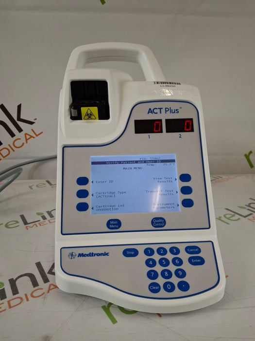 Medtronic ACT Plus Automated Coagulation Timer