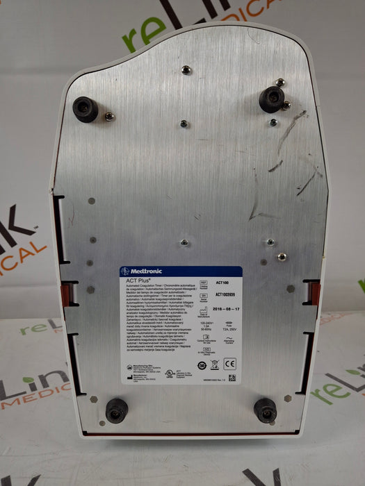 Medtronic ACT Plus Automated Coagulation Timer