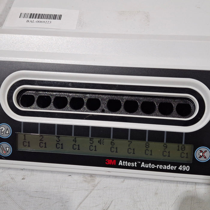 3M 3M Attest Auto-Reader 490 VH202 Sterilization Clinical Lab reLink Medical