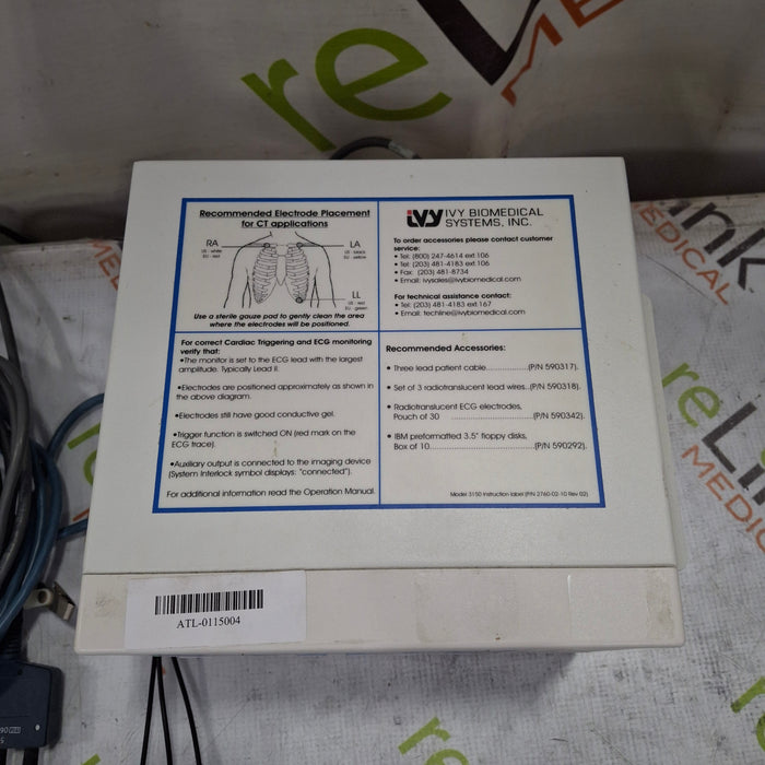 Ivy Biomedical Ivy Biomedical Cardiac Trigger Monitor 3150 Patient Monitor Patient Monitors reLink Medical