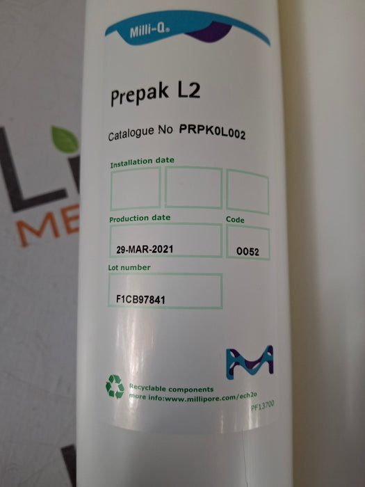 Millipore Prepak L2 Pretreatment Pack