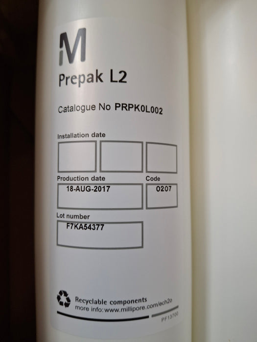 Millipore Millipore Prepak L2 Pretreatment Pack Research Lab reLink Medical