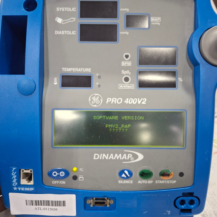 GE Healthcare GE Healthcare Dinamap Pro 400V2 Vital Signs Monitor Patient Monitors reLink Medical