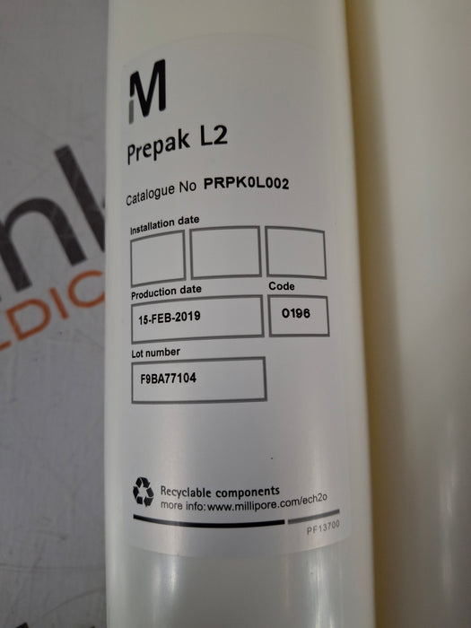 Millipore Prepak L2 Pretreatment Pack