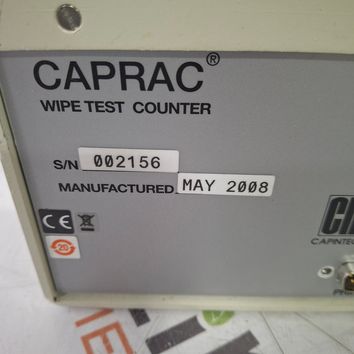 Capintec Caprac Wipe Test Counter