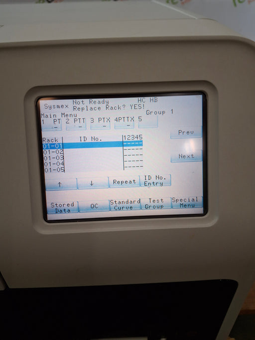 Sysmex Sysmex CA-600 Series CA-660 Blood Coagulation Analyzer Clinical Lab reLink Medical