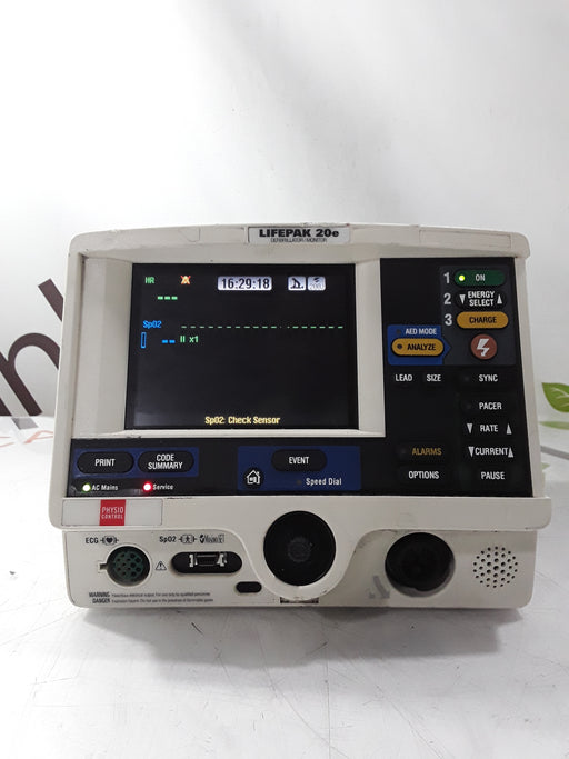 Physio-Control Physio-Control LifePak 20e Defibrillator Defibrillators reLink Medical