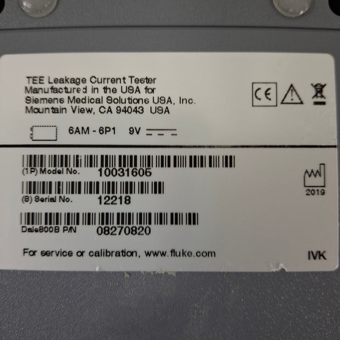 Dale Technology Dale Technology Dale 800B Tee Transducer Leakage Current Tester Test Equipment reLink Medical