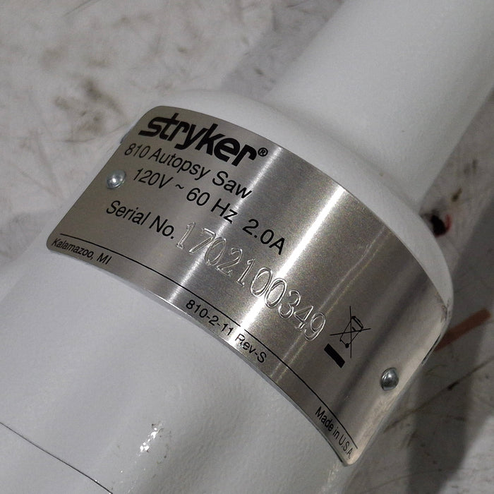 Stryker 810 Autopsy Saw