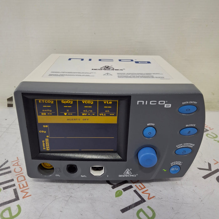 Respironics Nico 2 7600 CO2 Monitor