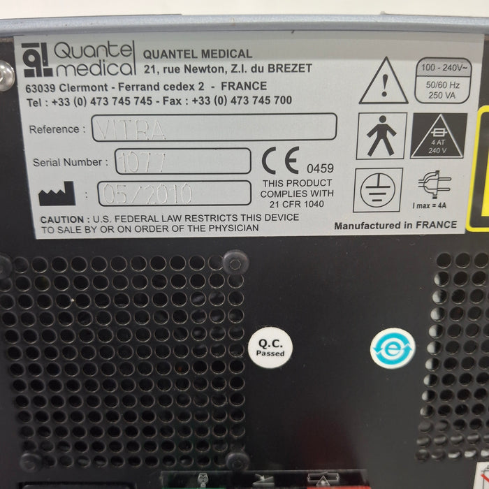 Quantel Medical Quantel Medical Vitra Ophthalmic Laser Ophthalmology reLink Medical