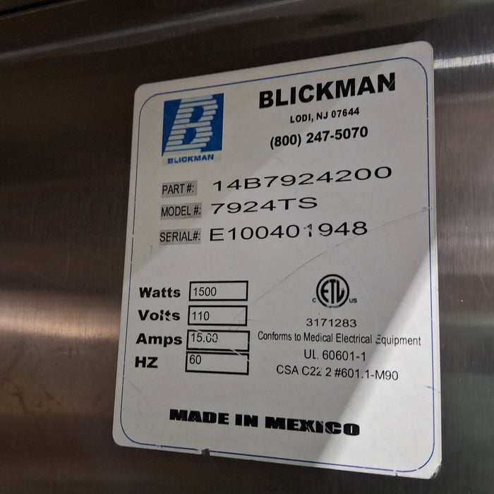 Blickman 7924TS Blanket Warming Cabinet