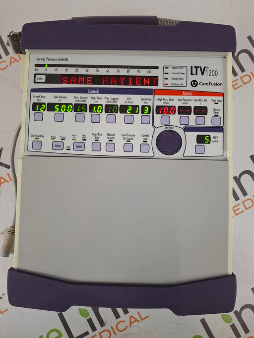 CareFusion CareFusion LTV 1200 Ventilator Respiratory reLink Medical