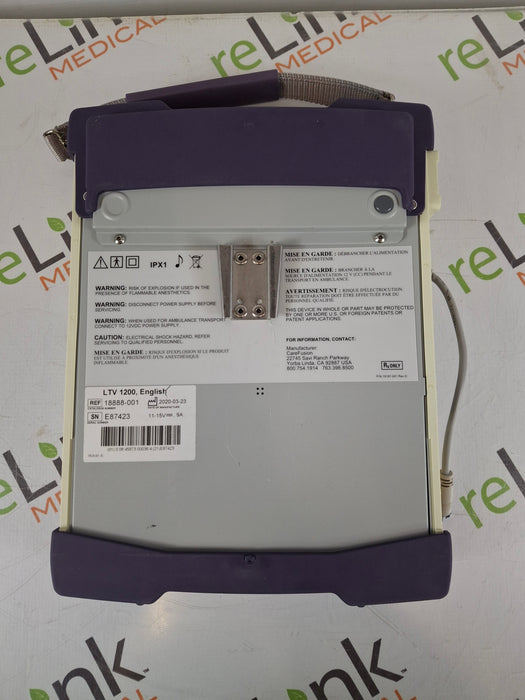 CareFusion CareFusion LTV 1200 Ventilator Respiratory reLink Medical