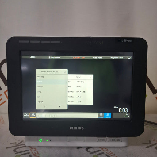 Philips Philips MX450 Portable/Bedside Patient Monitor Patient Monitors reLink Medical