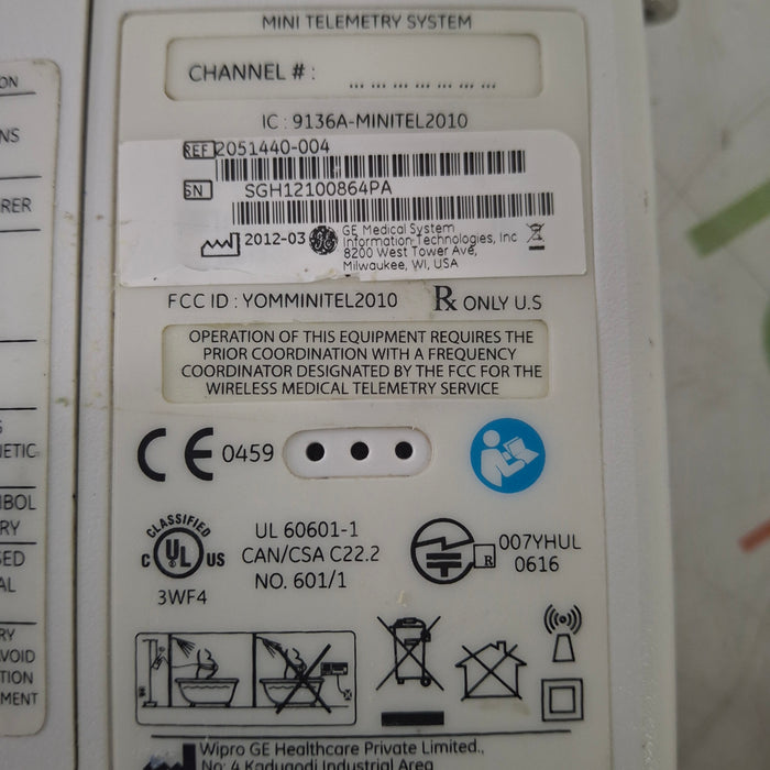 GE Healthcare Mini Telemetry Transmitter