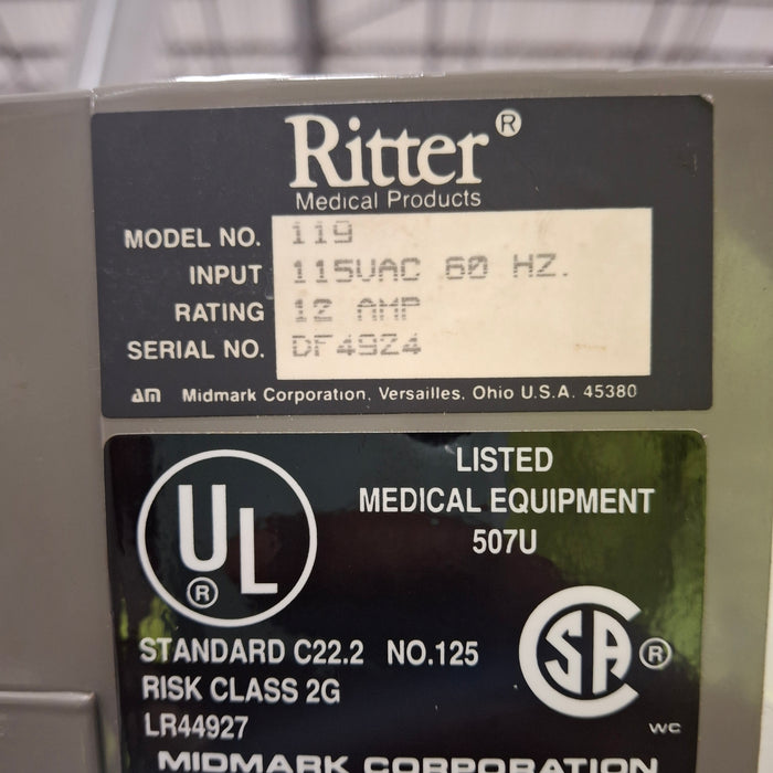 Ritter Ritter 119 75 Evolution Exam Chair Exam Chairs / Tables reLink Medical