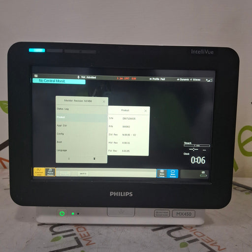 Philips Philips MX450 Portable/Bedside Patient Monitor Patient Monitors reLink Medical