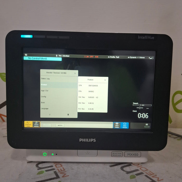 Philips Philips MX450 Portable/Bedside Patient Monitor Patient Monitors reLink Medical
