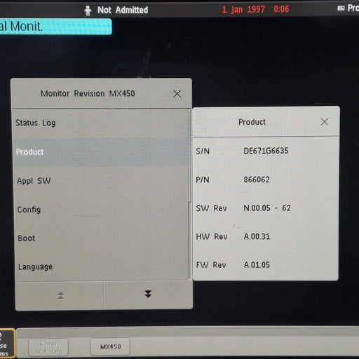 Philips Philips MX450 Portable/Bedside Patient Monitor Patient Monitors reLink Medical