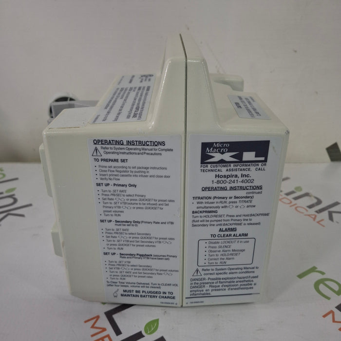 Hospira Plum XL Infusion Pump