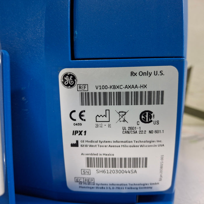 GE Healthcare GE Healthcare Dinamap V100 - NIBP, SpO2 Vital Signs Monitor Patient Monitors reLink Medical