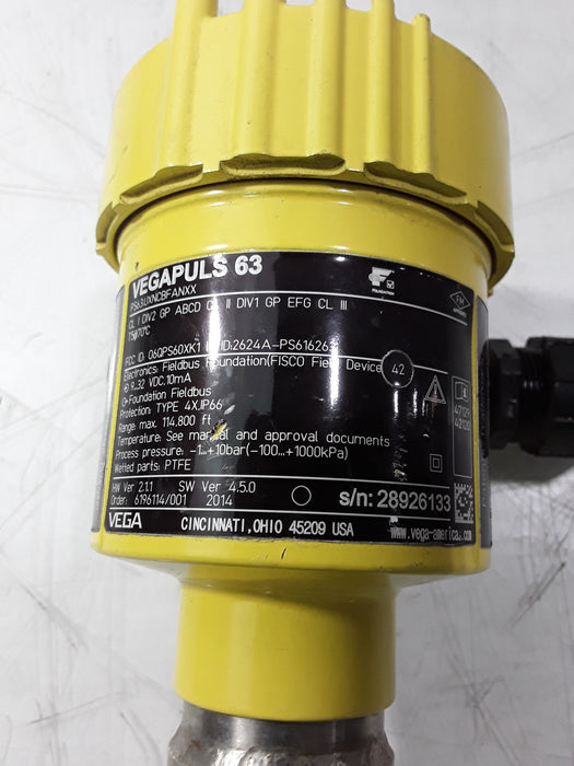 DHmart DHmart VEGAPULS 63 Level Sensor Test Equipment reLink Medical