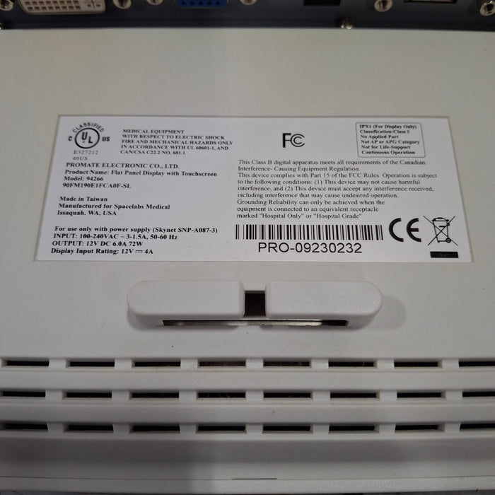 Spacelabs Healthcare Ultraview SL 94266 Patient Monitor