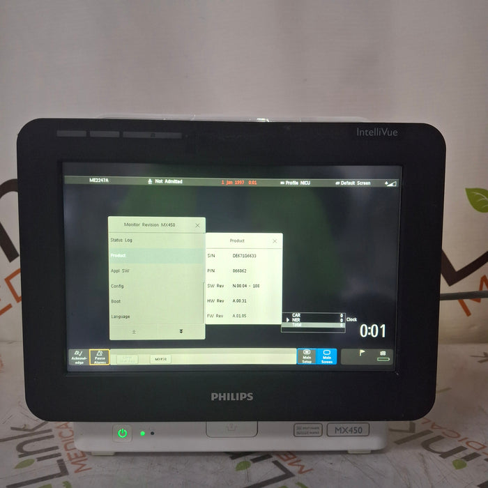 Philips MX450 Portable/Bedside Patient Monitor
