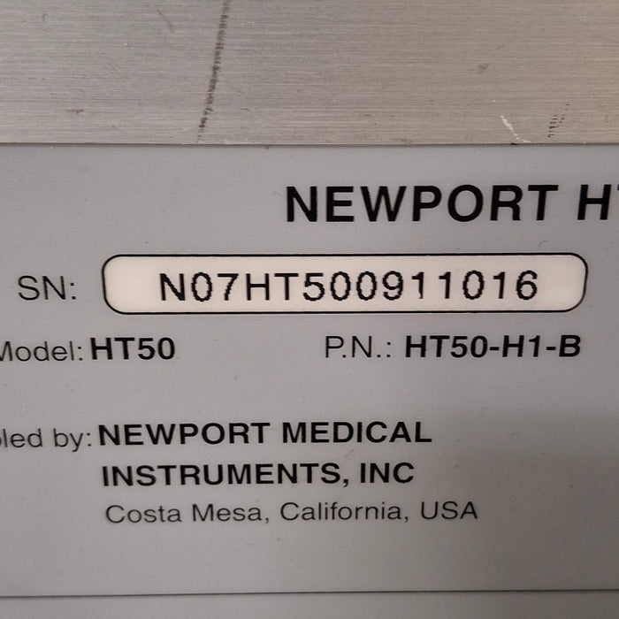 Newport Medical HT50 Ventilator