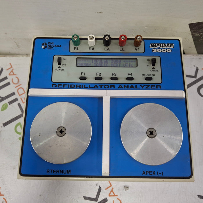 Dynatech DNI Nevada Dynatech DNI Nevada Impulse 3000 Defibrillator Analyzer Test Equipment reLink Medical