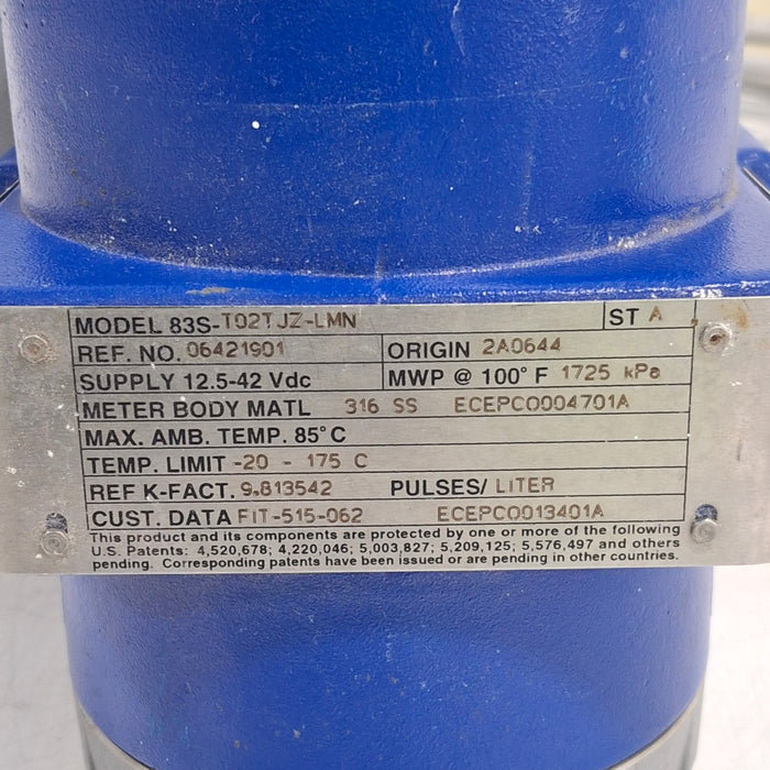 The Foxboro Co The Foxboro Co Vortex Flow 83S Flowmeter Research Lab reLink Medical