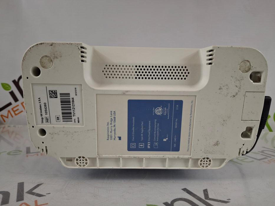 Philips Philips Trilogy 100 Portable Ventilator Respiratory reLink Medical