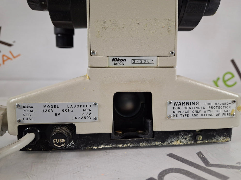 Nikon Nikon Labophot Binocular Microscope Lab Microscopes reLink Medical